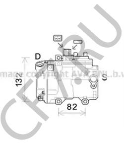 8837048030 Компрессор, кондиционер LEXUS в городе Краснодар