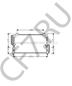 8846032090 Конденсатор, кондиционер LEXUS в городе Краснодар