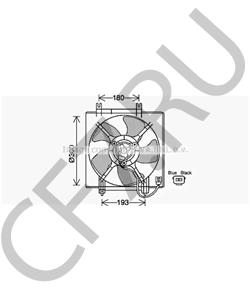 73310AG000 Вентилятор, охлаждение двигателя SUBARU в городе Краснодар