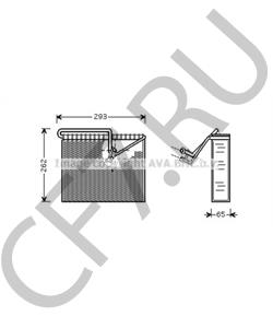 09117287 Испаритель, кондиционер VAUXHALL в городе Краснодар