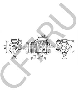 883200C150 Компрессор, кондиционер LEXUS в городе Краснодар