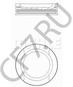 06A 107 103A Поршень FAW в городе Краснодар