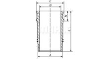 SCANIA Гильза цилиндра