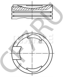 3 418 0 160 001 6 Поршень MWM в городе Краснодар