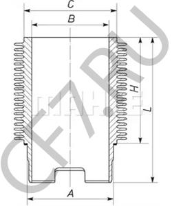 03365321 Гильза цилиндра DEUTZ в городе Краснодар