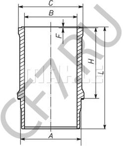 20706103 Гильза цилиндра MACK в городе Краснодар