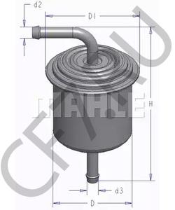 16400-FU000 Топливный фильтр NISSAN (DONGFENG) в городе Краснодар