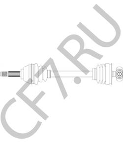 7553588 Приводной вал AUTOBIANCHI в городе Краснодар