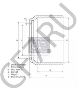 5021138663 Тормозной барабан RENAULT TRUCKS в городе Краснодар