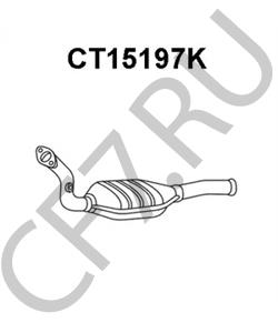 1705A6 Катализатор CITROËN/PEUGEOT в городе Краснодар