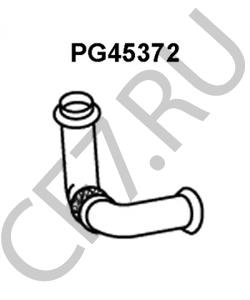 1706C6 Труба выхлопного газа PEUGEOT (DF-PSA) в городе Краснодар