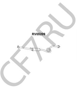 WCE033489EVA Предглушитель выхлопных газов ROVER/AUSTIN в городе Краснодар