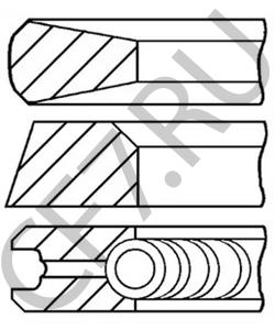 353GC2142 Комплект поршневых колец MACK в городе Краснодар