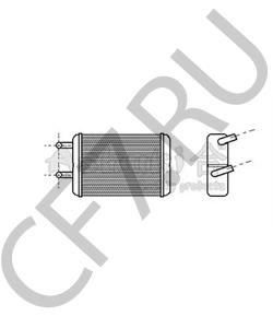812286 Теплообменник, отопление салона INNOCENTI в городе Краснодар