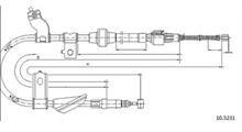 MG Трос, стояночная тормозная система