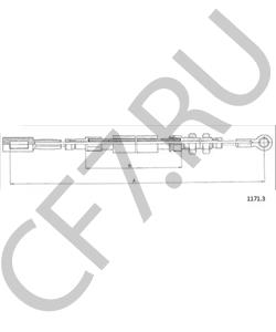 474552 Трос, стояночная тормозная система LADA в городе Краснодар