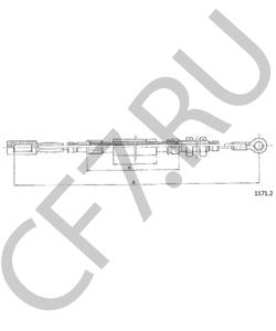 5925334 Трос, стояночная тормозная система LADA в городе Краснодар