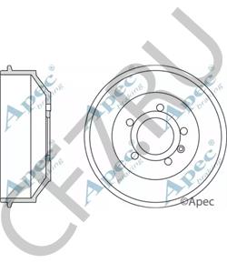545120091 Тормозной барабан LDV в городе Краснодар