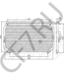 8846020380 Конденсатор, кондиционер LEXUS в городе Краснодар