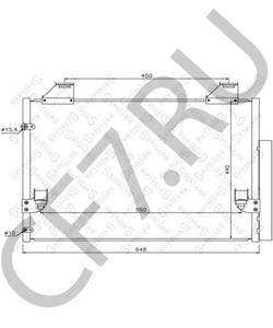 884600K080 Конденсатор, кондиционер LEXUS в городе Краснодар