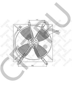 16363-0A040 Вентилятор, охлаждение двигателя LEXUS в городе Краснодар
