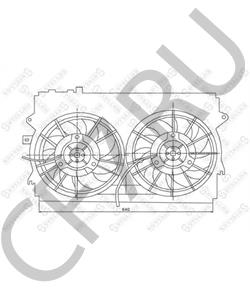 163610D070 Вентилятор, охлаждение двигателя LEXUS в городе Краснодар