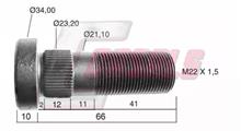 PERLINI Болт крепления колеса