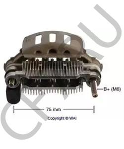 B11318W60 Выпрямитель, генератор MAZDA в городе Краснодар