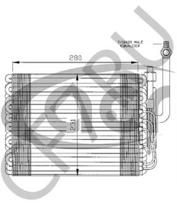 9624925 Испаритель, кондиционер ALFA ROMEO в городе Краснодар