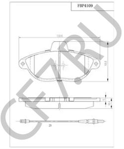 VP1216 Комплект тормозных колодок, дисковый тормоз VECTOR в городе Краснодар