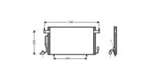 CITROËN (DF-PSA) Конденсатор, кондиционер