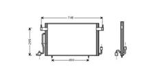 CITROËN (DF-PSA) Конденсатор, кондиционер