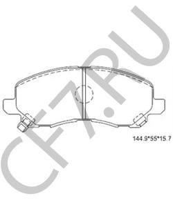 MZ690568 Колодки тормозные MITSUBISHI в городе Краснодар