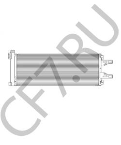 1312857080 Конденсатор, кондиционер CITROËN (DF-PSA) в городе Краснодар