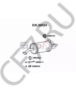 1743020101 Глушитель выхлопных газов конечный LEXUS в городе Краснодар