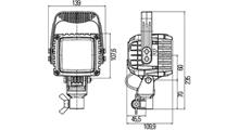 BOMAG Фара рабочего освещения