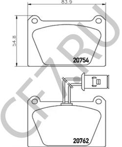 GBP90291 Комплект тормозных колодок, дисковый тормоз AUSTIN в городе Краснодар