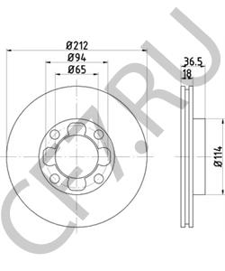 725431390 Тормозной диск SUBARU в городе Краснодар