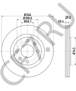 95632048 Тормозной диск PEUGEOT в городе Краснодар