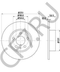 82440275 Тормозной диск ALFA ROMEO в городе Краснодар