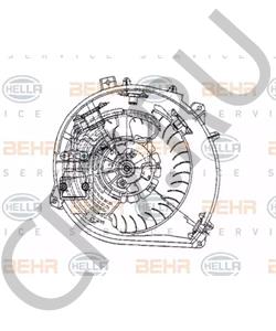 A 140 830 11 08 Вентилятор салона MERCEDES-BENZ в городе Краснодар