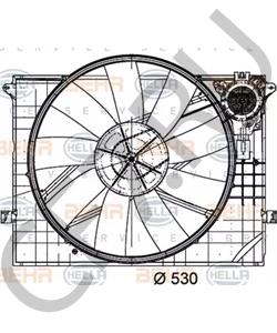 A 220 500 00 93 Вентилятор, охлаждение двигателя MERCEDES-BENZ в городе Краснодар