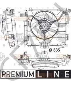 A0002009323 Вентилятор, охлаждение двигателя SMART в городе Краснодар