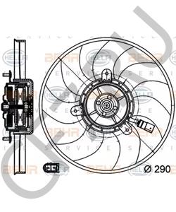 3C0 959 455 G Вентилятор, охлаждение двигателя VW (FAW) в городе Краснодар