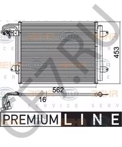 1T0 820 411 E Конденсатор, кондиционер VW (FAW) в городе Краснодар