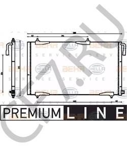 6455.CJ Конденсатор, кондиционер CITROËN в городе Краснодар
