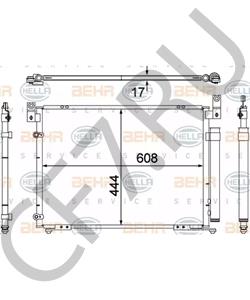 LC70-61-480C Конденсатор, кондиционер MAZDA в городе Краснодар