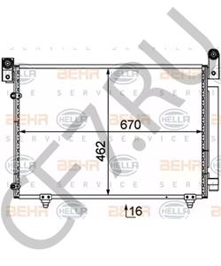 LD4761480 Конденсатор, кондиционер MAZDA в городе Краснодар