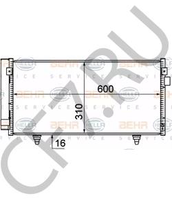 73210-FG000 Конденсатор, кондиционер SUBARU в городе Краснодар