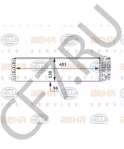 A 000 830 46 58 Испаритель, кондиционер MERCEDES-BENZ в городе Краснодар